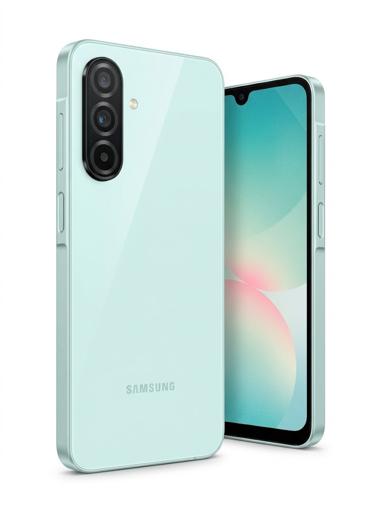 Samsung Galaxy A26 5G color verde menta